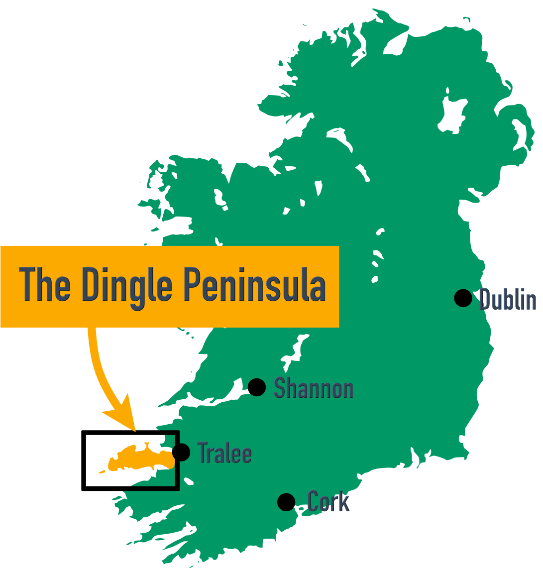 Getting to the Dingle Peninsula